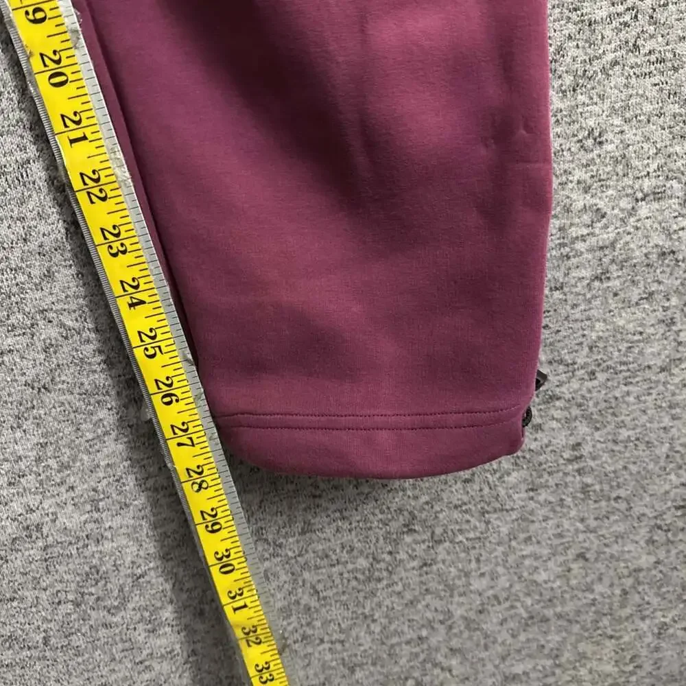 Nike Tech Fleece Men's Size Medium Rosewood Straight Leg Bungee Pants